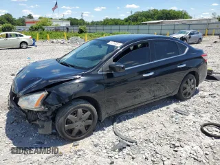 2014 Nissan Sentra SV with VIN 1N4AB7AP9EN850065, listed as a Copart auction lot 55718295 with 181,154 mi miles and Salvage title. Bid and sale history available at DreamBid. Image 1.