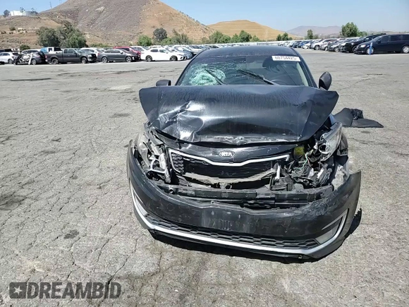 2013 Kia Optima EX with VIN KNAGM4AD6D5062360, listed as a Copart auction lot 60754425 with 156,886 mi miles and Salvage title. Bid and sale history available at DreamBid. Image 13.