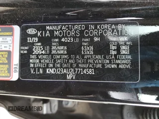 2020 Kia Soul X-Line with VIN KNDJ23AU2L7714581, listed as a Copart auction lot 69775674 with 17,639 mi miles and Salvage Title. Bid and sale history available at carsss.com. Image 13.