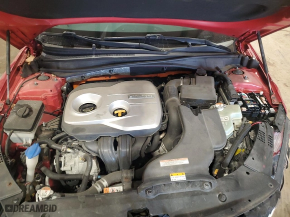 2017 Kia Optima Hybrid EX with VIN KNAGU4LE9H5012886, listed as a Copart auction lot 48868015 with 53,403 mi miles and Salvage Title. Bid and sale history available at carsss.com. Image 12.