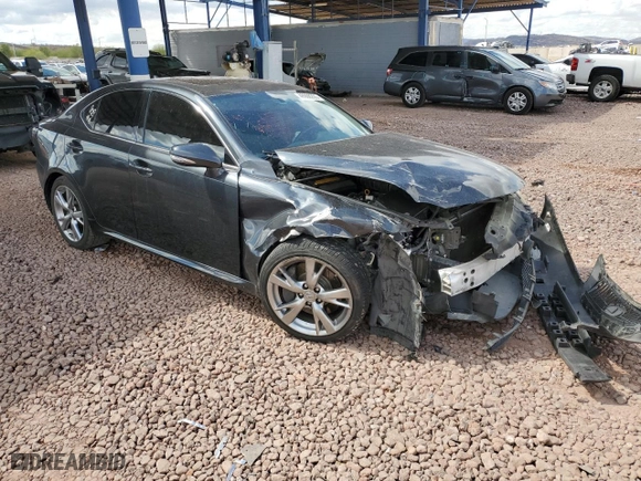 2009 Lexus IS 350 with VIN JTHBE262892016459, listed as a Copart auction lot 48908205 with 0 mi miles and Salvage Title. Bid and sale history available at carsss.com. Image 4.