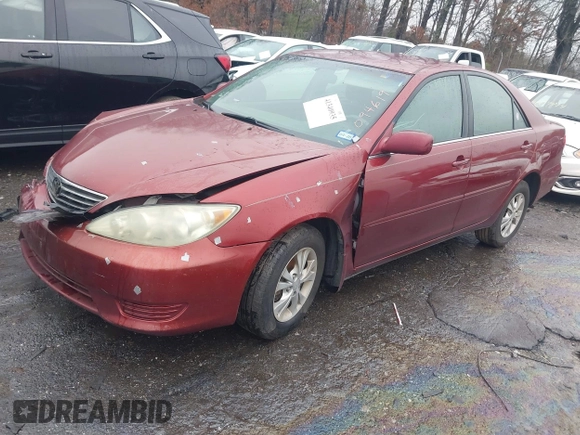 2005 Toyota Camry LE with VIN 4T1BF32K35U094619, listed as a IAAI auction lot 41340935 with 268,736 mi miles and . Bid and sale history available at DreamBid. Image 2.