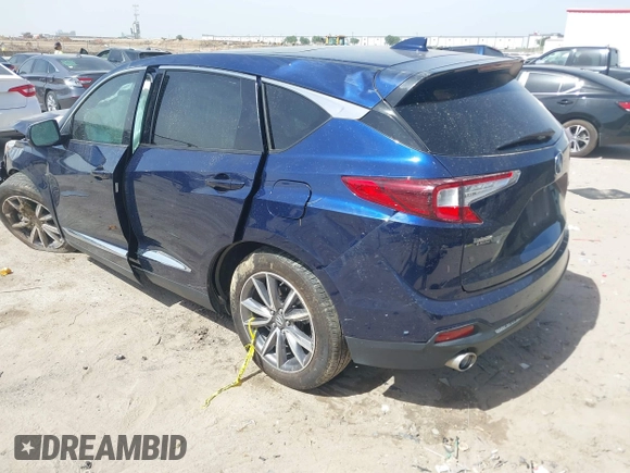 2021 Acura RDX Technology with VIN 5J8TC1H5XML011202, listed as a IAAI auction lot 42266800 with Not provided miles and . Bid and sale history available at DreamBid. Image 3.