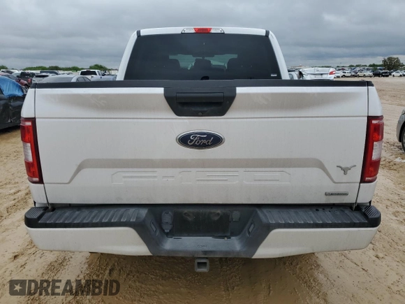 2018 Ford F-150 XL with VIN 1FTEW1CG6JKE91943, listed as a Copart auction lot 50971715 with 109,870 mi miles and Salvage Title. Bid and sale history available at carsss.com. Image 6.