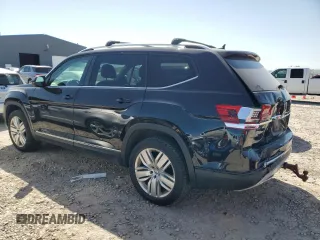 2019 Volkswagen Atlas SEL with VIN 1V2MR2CA1KC558169, listed as a Copart auction lot 53839925 with 95,852 mi miles and Salvage title. Bid and sale history available at DreamBid. Image 2.