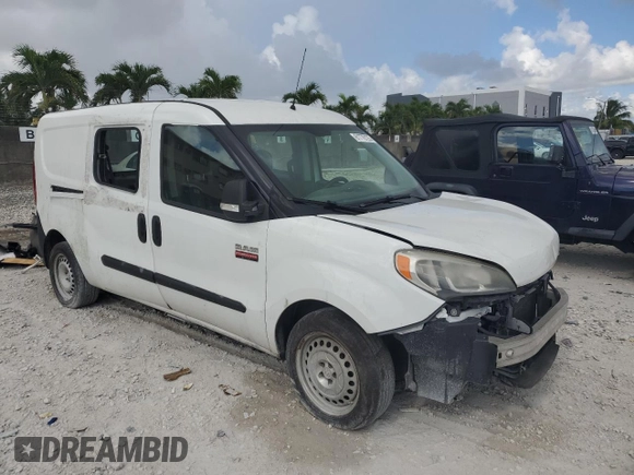 2016 Ram ProMaster City Cargo Tradesman с VIN ZFBERFAT9G6B18598, выставлен на аукционе Copart как лот 61778125 с пробегом Не указан миль и На запчасти • Non repairable. История ставок и продаж доступна на DreamBid. Изображение 4.