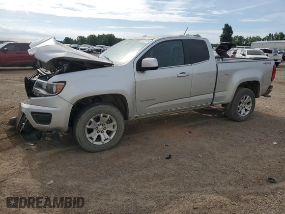 2017 Chevrolet Colorado 4WD LT with VIN 1GCHTCEN4H1208582, listed as a Copart auction lot 61554574 with 50,322 mi miles and Salvage title. Bid and sale history available at DreamBid. Image 1.