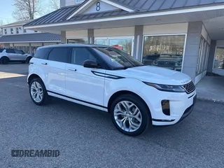 2020 Land Rover Range Rover Evoque S with VIN SALZJ2FX0LH040629, listed as a IAAI auction lot 42012909 with 83,695 mi miles. Bid and sale history available at carsss.com. Image 1.