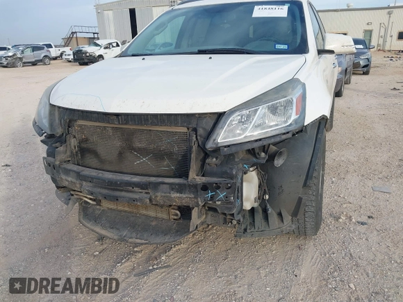 2014 Chevrolet Traverse LT with VIN 1GNKRGKD3EJ341442, listed as a IAAI auction lot 41848116 with 130,544 mi miles. Bid and sale history available at carsss.com. Image 6.