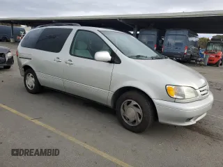 2003 Toyota Sienna LE with VIN 4T3ZF13C23U551614, listed as a Copart auction lot 80946134 with 160,302 mi miles and Salvage Title. Bid and sale history available at carsss.com. Image 4.