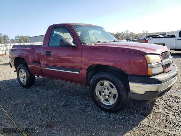 2005 Chevrolet Silverado 1500 Z71 with VIN 1GCEK14T85Z308644, listed as a Copart auction lot 78056654 with 107,398 mi miles and Salvage Title. Bid and sale history available at carsss.com. Image 4.