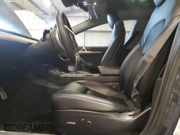 2022 Tesla Model 3 Performance with VIN 5YJ3E1EC6NF107912, listed as a Copart auction lot 46126545 with 31,389 mi miles and Salvage Title. Bid and sale history available at carsss.com. Image 7.