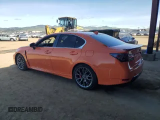 2017 Lexus GS F F z VIN JTHBP1BL4HA002372, wystawiony jako Copart lot #50049825 z przebiegiem 83 278 mil mil oraz Szkoda całkowita • Salvage title. Historia ofert i sprzedaży dostępna na DreamBid. Obrazek 2.