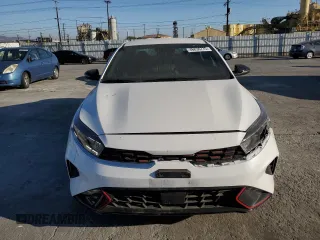 2023 Kia Forte GT-Line with VIN 3KPF54AD4PE559184, listed as a Copart auction lot 46836775 with 34,566 mi miles and Salvage Title. Bid and sale history available at carsss.com. Image 5.