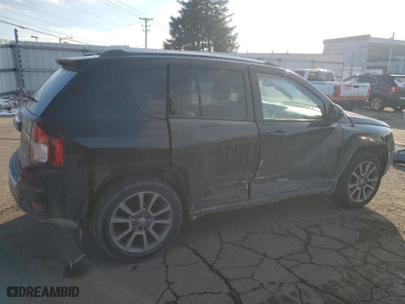 2017 Jeep Compass High Altitude with VIN 1C4NJDEB8HD190090, listed as a Copart auction lot 46407835 with 94,125 mi miles and Salvage Title. Bid and sale history available at carsss.com. Image 3.