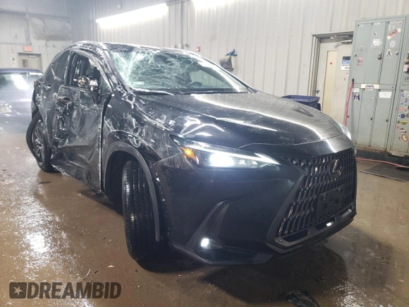 2022 Lexus NX with VIN 2T2ADCAZ4NC002205, listed as a Copart auction lot 44891975 with 19,509 mi miles and Salvage Title. Bid and sale history available at carsss.com. Image 4.