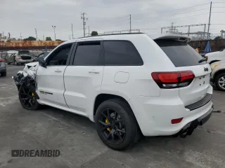 2018 Jeep Grand Cherokee Trackhawk with VIN 1C4RJFN91JC293695, listed as a Copart auction lot 59031525 with 8,565 mi miles and Salvage title. Bid and sale history available at DreamBid. Image 2.