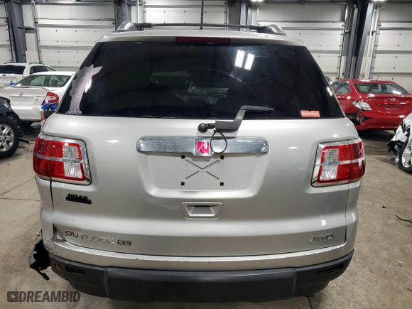 2008 Saturn Outlook XE with VIN 5GZEV13788J132529, listed as a Copart auction lot 42306835 with 224,985 mi miles and Salvage Title. Bid and sale history available at carsss.com. Image 6.