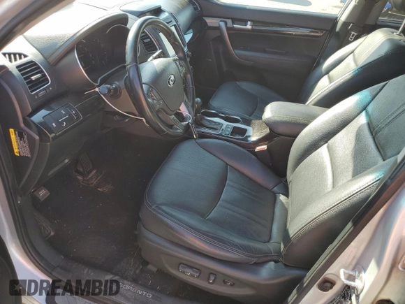 2014 Kia Sorento SX Limited with VIN 5XYKWDA77EG460929, listed as a Copart auction lot 76014814 with 168,321 mi miles and Salvage title. Bid and sale history available at DreamBid. Image 7.