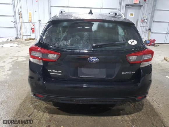 2022 Subaru Impreza Premium with VIN 4S3GTAD63N3727049, listed as a Copart auction lot 88943545 with 0 mi miles and Salvage Title. Bid and sale history available at carsss.com. Image 6.