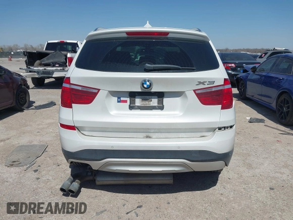 2017 BMW X3 xDrive28i with VIN 5UXWX9C50H0T05915, listed as a IAAI auction lot 41848841 with 64,062 mi miles and . Bid and sale history available at DreamBid. Image 16.