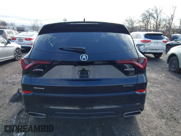 2025 Acura MDX w/A-Spec Package с VIN 5J8YE1H07SL000336, выставлен на аукционе IAAI как лот 41725542 с пробегом 6 013 миль миль и . История ставок и продаж доступна на DreamBid. Изображение 16.