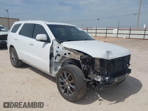 2015 Dodge Durango R/T with VIN 1C4SDJCT7FC766405, listed as a IAAI auction lot 42266645 with 61,345 mi miles and . Bid and sale history available at DreamBid. Image 1.