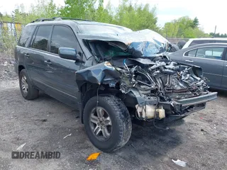 2003 Honda Pilot EX z VIN 2HKYF18533H520952, wystawiony jako IAAI lot #42205952 z przebiegiem Nie podano mil oraz . Historia ofert i sprzedaży dostępna na DreamBid. Obrazek 1.