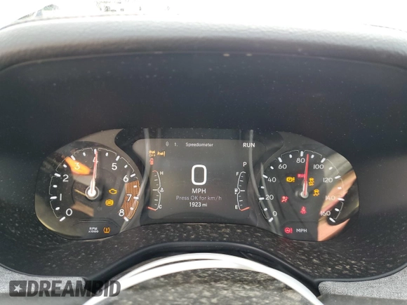 2025 Jeep Compass Sport with VIN 3C4NJDAN0ST519379, listed as a Copart auction lot 52678105 with 1,923 mi miles and Clean title. Bid and sale history available at DreamBid. Image 9.