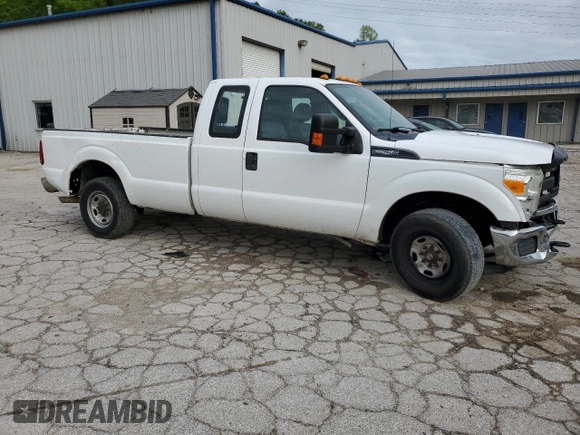 2015 Ford F-250 XLT with VIN 1FT7X2A65FED63415, listed as a Copart auction lot 55132515 with 227,269 mi miles and Salvage title. Bid and sale history available at DreamBid. Image 4.
