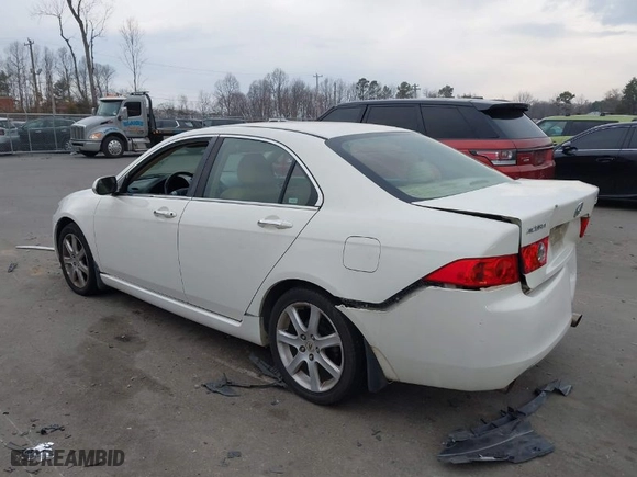 2004 Acura TSX w/Navigation with VIN JH4CL96924C029114, listed as a IAAI auction lot 41660839 with 227,721 mi miles. Bid and sale history available at carsss.com. Image 3.