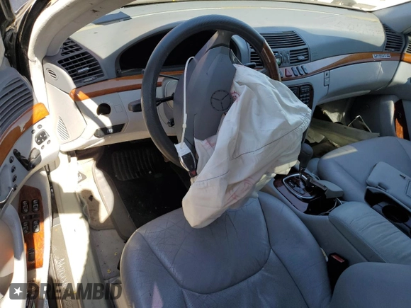 2001 Mercedes-Benz S 320/430/500 with VIN WDBNG70J21A221144, listed as a Copart auction lot 56856945 with Not provided miles and Salvage title. Bid and sale history available at DreamBid. Image 8.