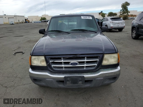 2002 Ford Ranger XLT Appearance with VIN 1FTYR44E52PB47236, listed as a Copart auction lot 76606184 with 217,549 mi miles and Salvage Title. Bid and sale history available at carsss.com. Image 5.