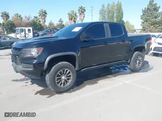 2021 Chevrolet Colorado 4WD ZR2 with VIN 1GCGTEEN6M1169379, listed as a IAAI auction lot 42093827 with 34,489 mi miles. Bid and sale history available at carsss.com. Image 17.