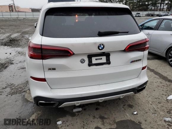 2020 BMW X5 M50i with VIN 5UXJU4C02LLE45422, listed as a Copart auction lot 44119775 with 60,241 mi miles and Salvage Title. Bid and sale history available at DreamBid. Image 6.