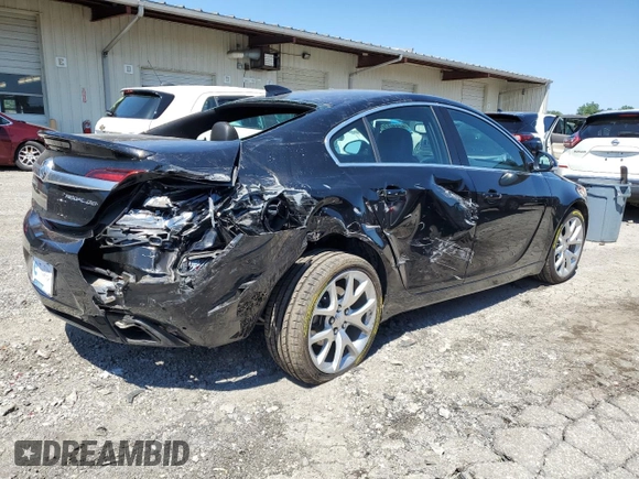 2016 Buick Regal GS with VIN 2G4GU5GX4G9109494, listed as a Copart auction lot 60904014 with 12,149 mi miles and Non Repairable. Bid and sale history available at carsss.com. Image 3.