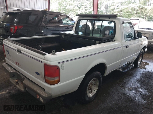 1994 Ford Ranger Splash with VIN 1FTCR10A9RTA84154, listed as a IAAI auction lot 42493706 with 263,754 mi miles and . Bid and sale history available at DreamBid. Image 4.