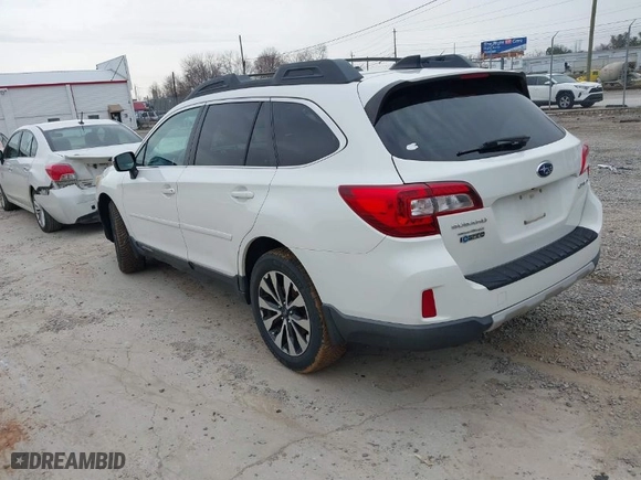 2016 Subaru Outback 2.5i Limited with VIN 4S4BSBNCXG3219117, listed as a IAAI auction lot 41738060 with NaN miles. Bid and sale history available at carsss.com. Image 3.