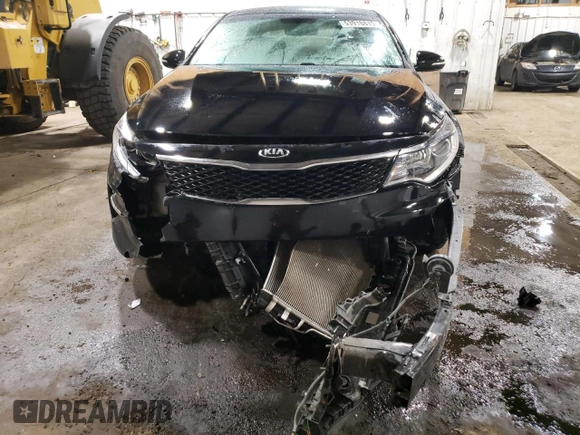2018 Kia Optima LX с VIN 5XXGT4L33JG268768, выставлен на аукционе Copart как лот 53918815 с пробегом 61 206 миль миль и Списание • Salvage title. История ставок и продаж доступна на DreamBid. Изображение 5.