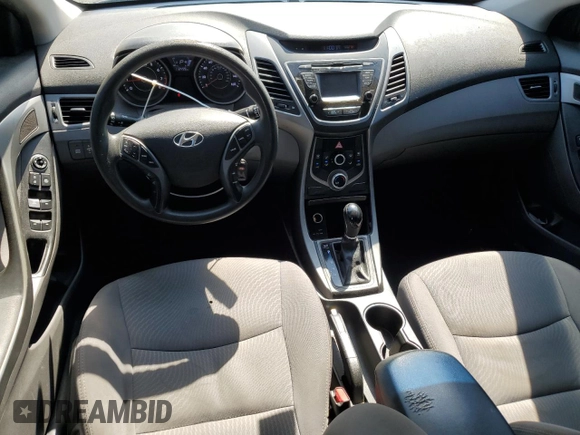 2015 Hyundai Elantra SE with VIN 5NPDH4AE7FH608119, listed as a Copart auction lot 53998385 with 112,499 mi miles and Salvage Title. Bid and sale history available at DreamBid. Image 8.