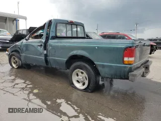 1997 Ford Ranger XLT with VIN 1FTCR10XXVUA97875, listed as a Copart auction lot 65848514 with 0 mi miles and Non Repairable. Bid and sale history available at carsss.com. Image 2.