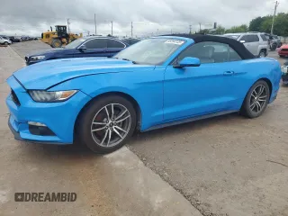2017 Ford Mustang EcoBoost Premium z VIN 1FATP8UH7H5293102, wystawiony jako Copart lot #55394145 z przebiegiem Nie podano mil oraz Szkoda całkowita • Salvage title. Historia ofert i sprzedaży dostępna na DreamBid. Obrazek 1.