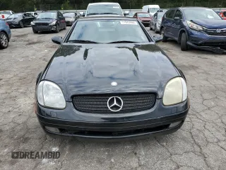 1998 Mercedes-Benz SLK-Class with VIN WDBKK47F3WF034409, listed as a Copart auction lot 71972994 with 203,772 mi miles and Salvage Title. Bid and sale history available at carsss.com. Image 5.