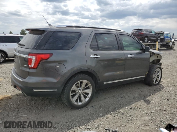 2019 Ford Explorer Limited z VIN 1FM5K8FH3KGA17442, wystawiony jako Copart lot #58272625 z przebiegiem 88 907 mil mil oraz Szkoda całkowita • Salvage title. Historia ofert i sprzedaży dostępna na DreamBid. Obrazek 3.