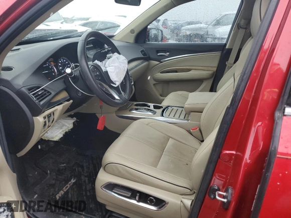 2020 Acura MDX w/Advance Pkg with VIN 5J8YD4H88LL018811, listed as a Copart auction lot 79885424 with 16,546 mi miles and Salvage Title. Bid and sale history available at carsss.com. Image 7.