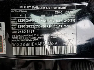 2010 Mercedes-Benz GLK with VIN WDCGG8HBXAF326539, listed as a Copart auction lot 83746124 with 154,096 mi miles and Clean Title. Bid and sale history available at carsss.com. Image 13.
