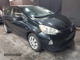 2012 Toyota Prius c One with VIN JTDKDTB31C1523466, listed as a IAAI auction lot 41828446 with 157,136 mi miles. Bid and sale history available at carsss.com. Image 1.