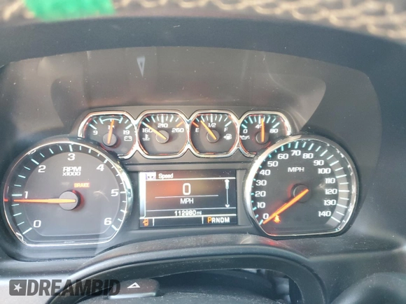 2014 Chevrolet Silverado 1500 LTZ with VIN 3GCUKSEC5EG211708, listed as a Copart auction lot 46094635 with 112,980 mi miles and Salvage Title. Bid and sale history available at DreamBid. Image 9.