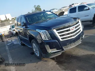 2018 Cadillac Escalade z VIN 1GYS3AKJXJR126577, wystawiony jako IAAI lot #41225966 z przebiegiem 69 845 mil mil oraz . Historia ofert i sprzedaży dostępna na DreamBid. Obrazek 1.