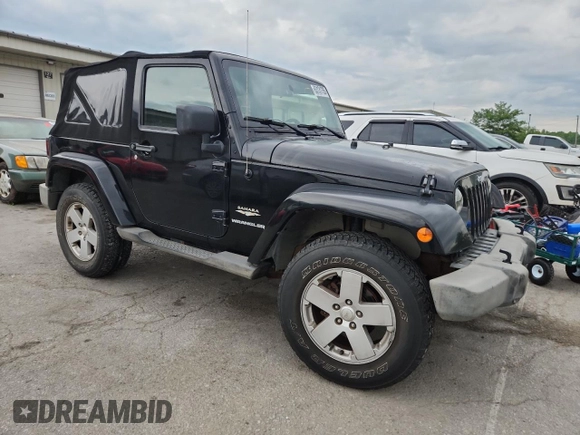 2007 Jeep Wrangler Sahara with VIN 1J8FA54117L172014, listed as a Copart auction lot 63131755 with 115,124 mi miles and Clean title. Bid and sale history available at DreamBid. Image 4.